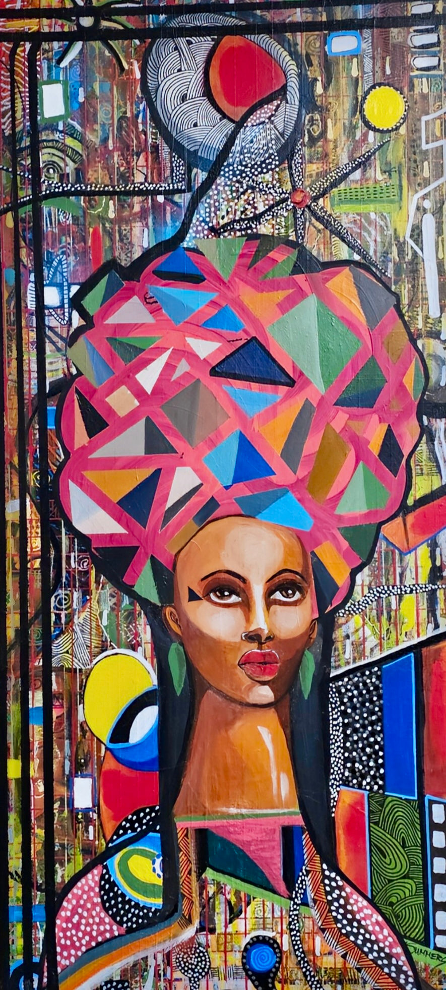 Cubist Queen Mother