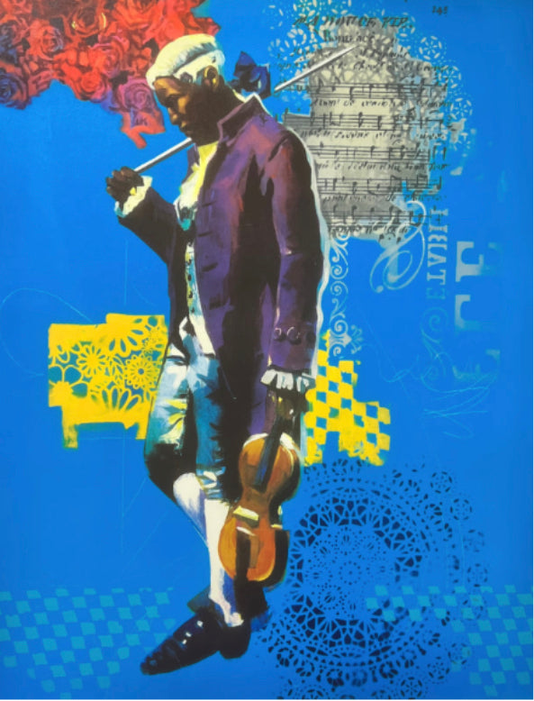 Joseph "Chevalier" Bologne Limited Edition Seriagraph