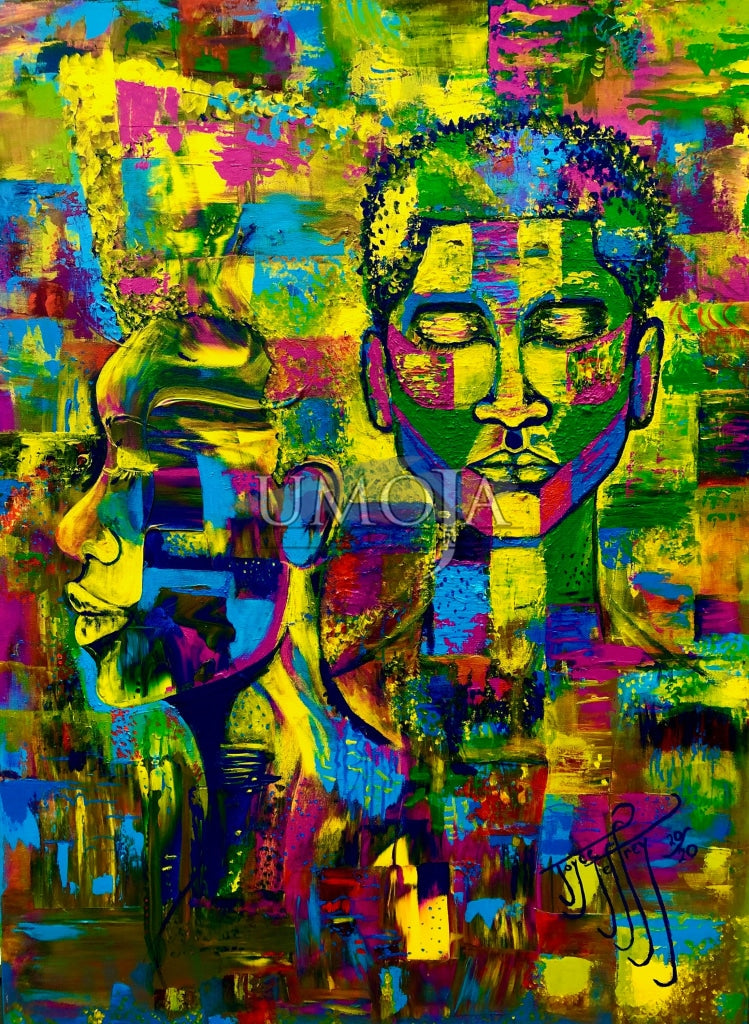 Thoughts of You - Artist: Joyce Jeffrey - Medium: Acrylic- Size:  30'x40