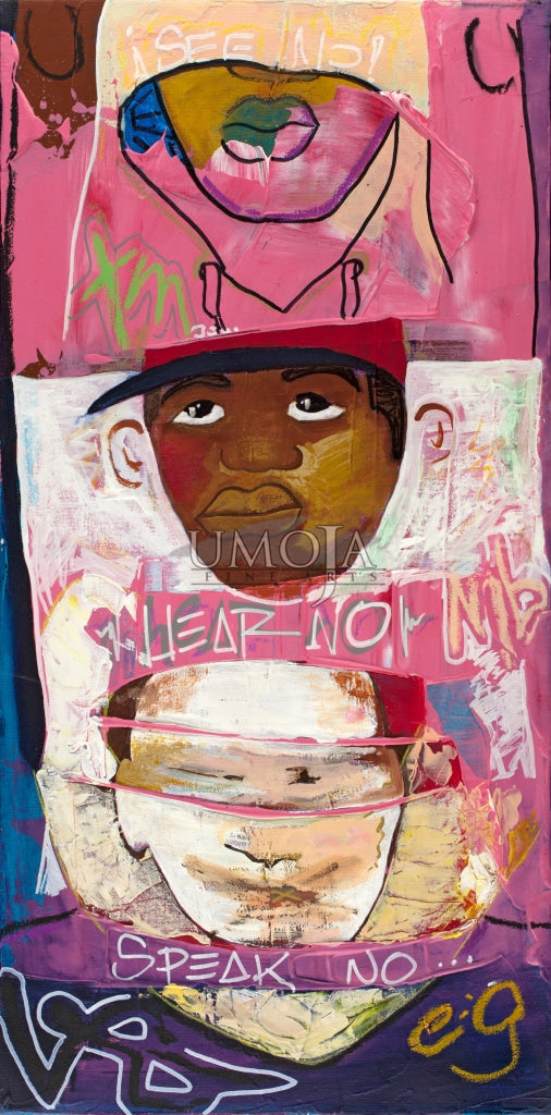 Trial On Site; Travon Martin Mike Brown & Eric Garner Limited Edition Archival Pigment Print