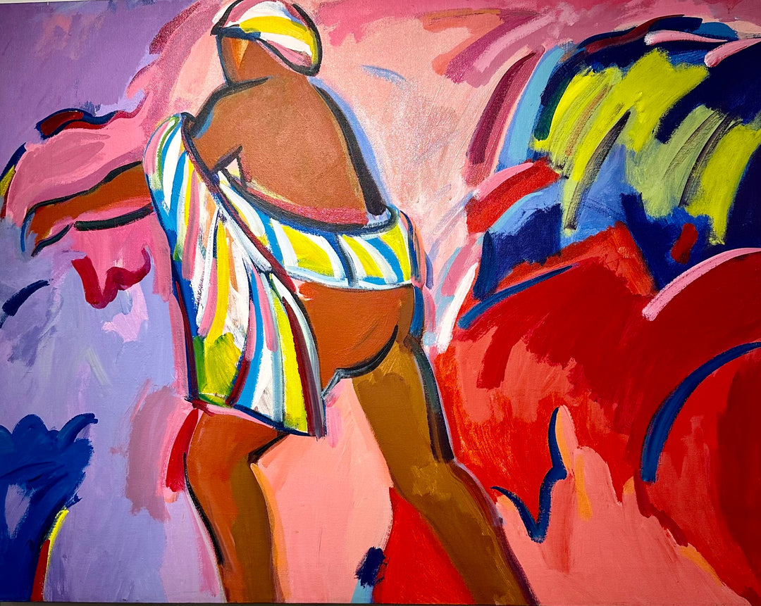 Bather in the Red Sea
