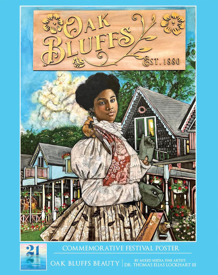 Oak Bluffs Beauty Oak Bluffs Commemorative Poster
