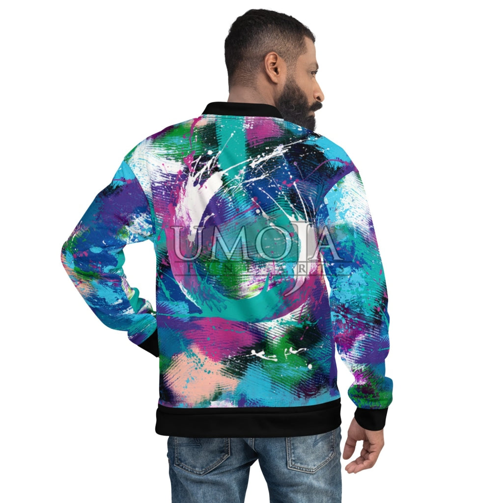 Unisex Expressive Extrovert Bomber Jacket Xs